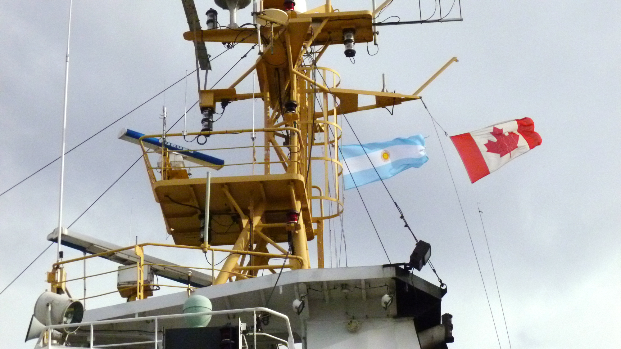 Primera campaña oceanográfica conjunta entre Argentina y Canadá. 
